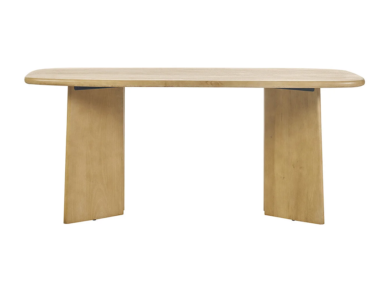 Mesa de comedor rectangular de madera de mango macizo L180 cm SOTA