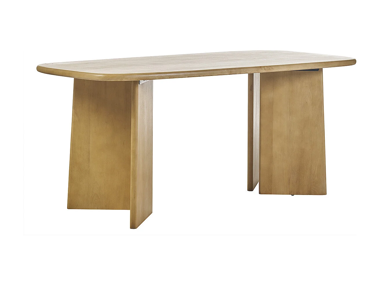 Mesa de comedor rectangular de madera de mango macizo L180 cm SOTA
