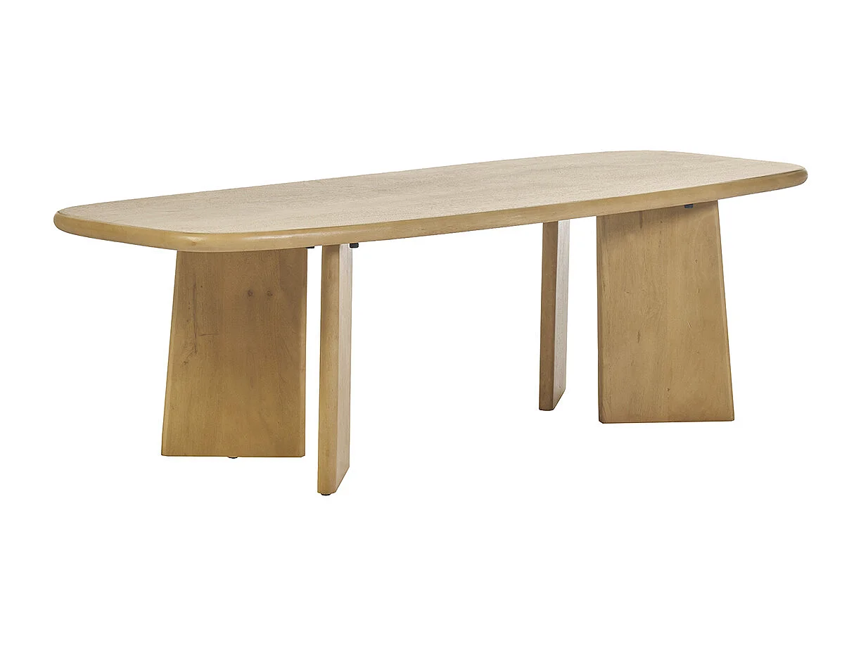 Table basse rectangulaire en bois manguier massif L120 cm SOTA