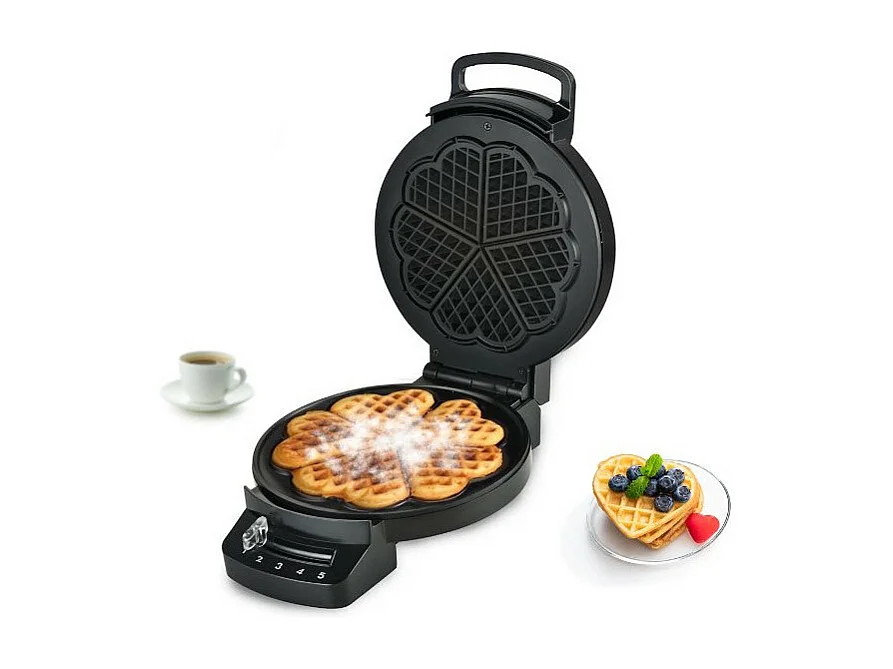 Gaufrier Speed gaufres cœur 1200W 8382