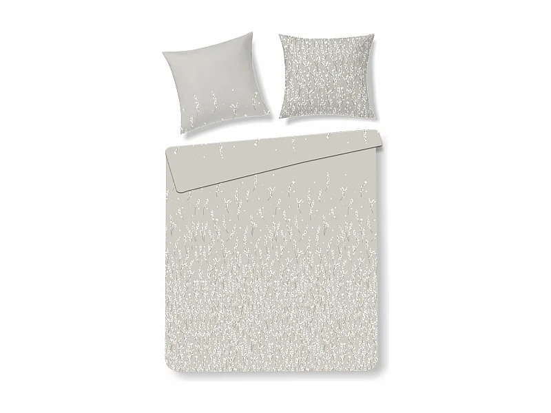 Baumwollbettwäsche Veriba mittleres Beige 200x220