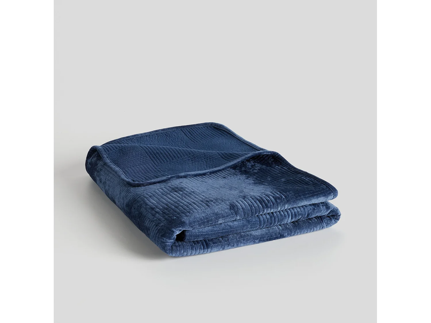 Tagesdecke Quadron Dunkelblau 200 x 220
