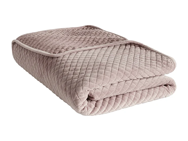 Jeté de lit Plums Rose Pâle Polyester 200x220