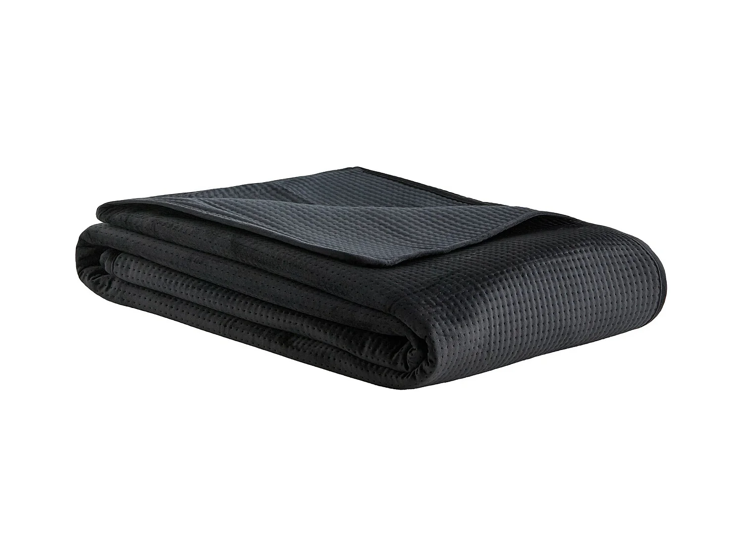 Jeté de lit Pontoso Noir Polyester 200 x 220