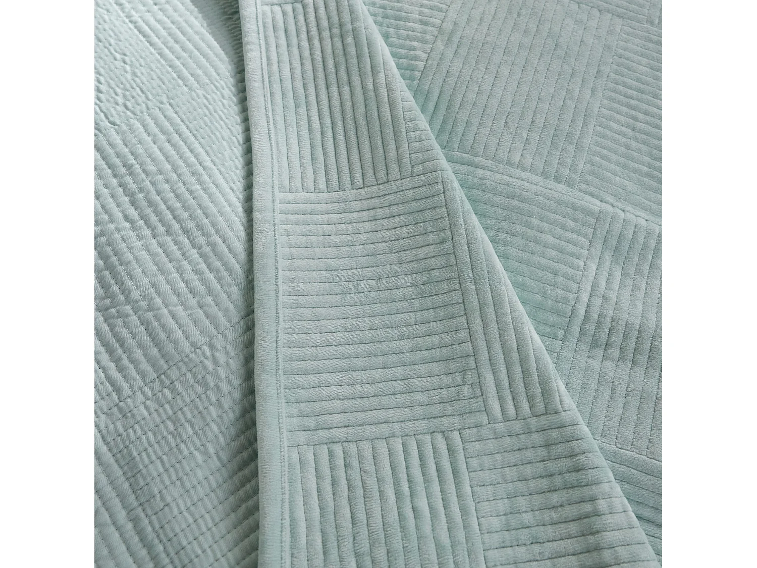 Tagesdecke Quadron Helltürkis 200 x 220