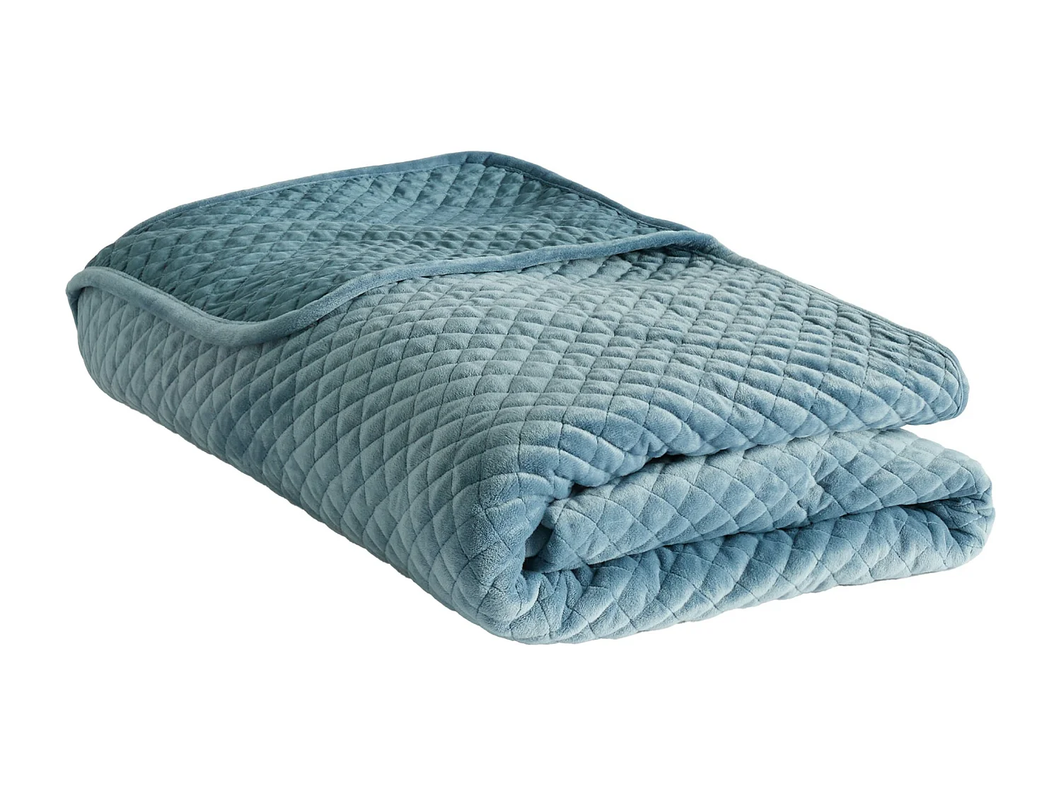 Tagesdecke Plums Hellblau 200x220