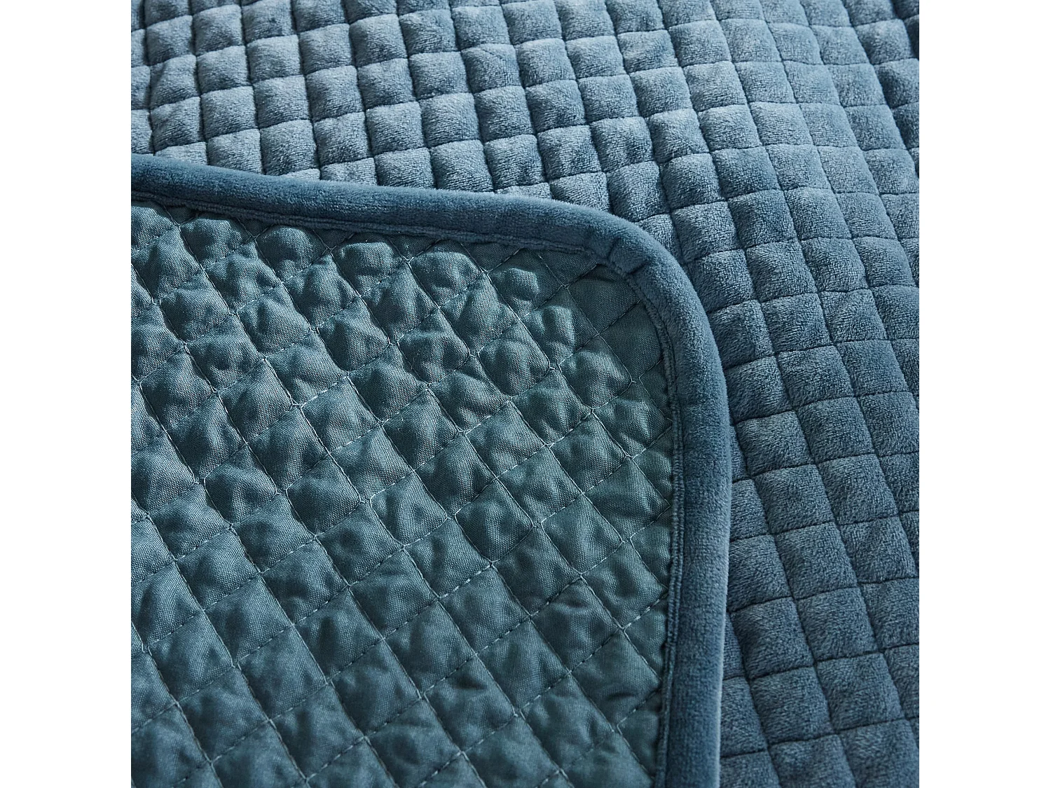 Tagesdecke Plums Hellblau 200x220