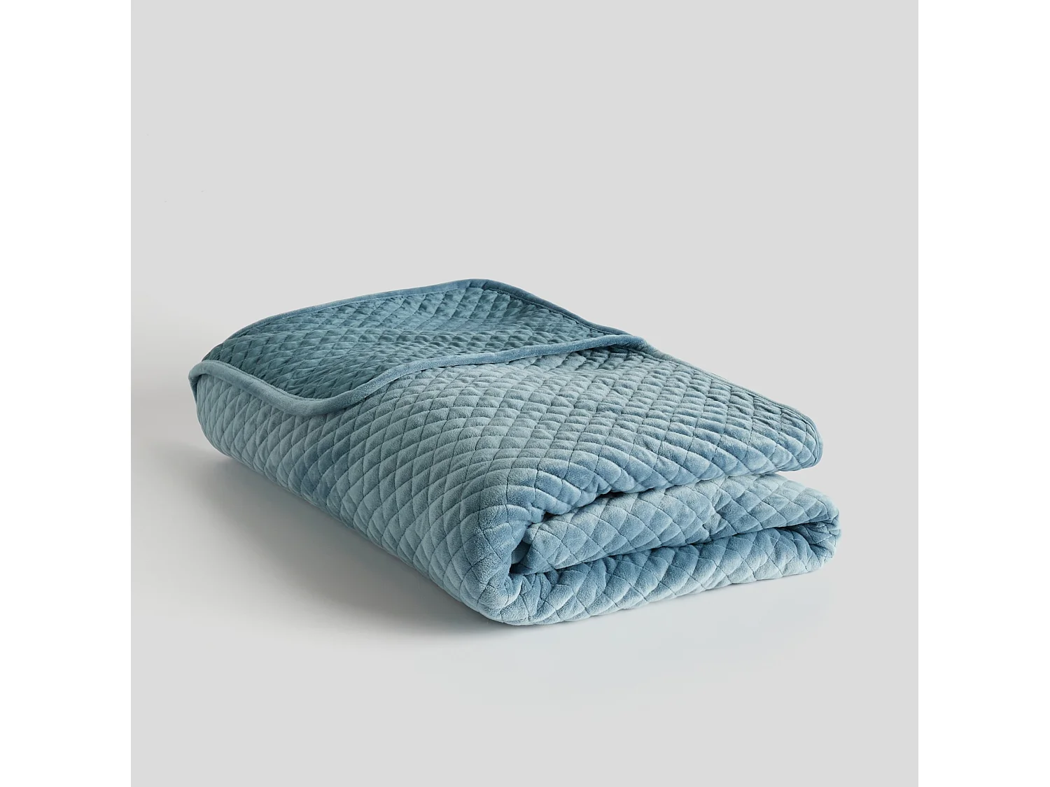 Tagesdecke Plums Hellblau 200x220