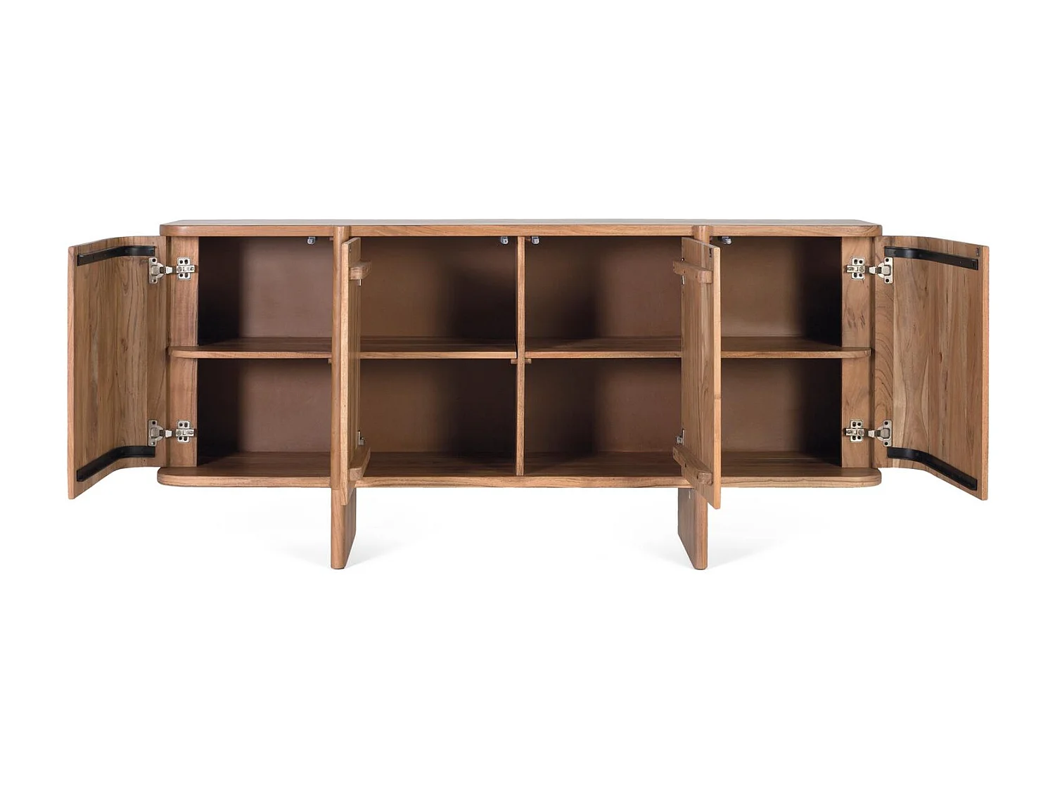 Buffet fabriqué à la main en bois d'acacia 170cm