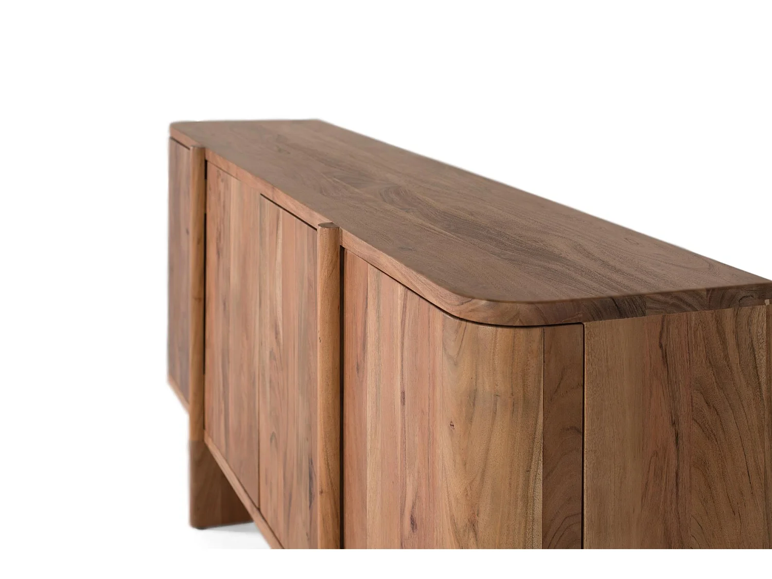 Buffet fabriqué à la main en bois d'acacia 170cm