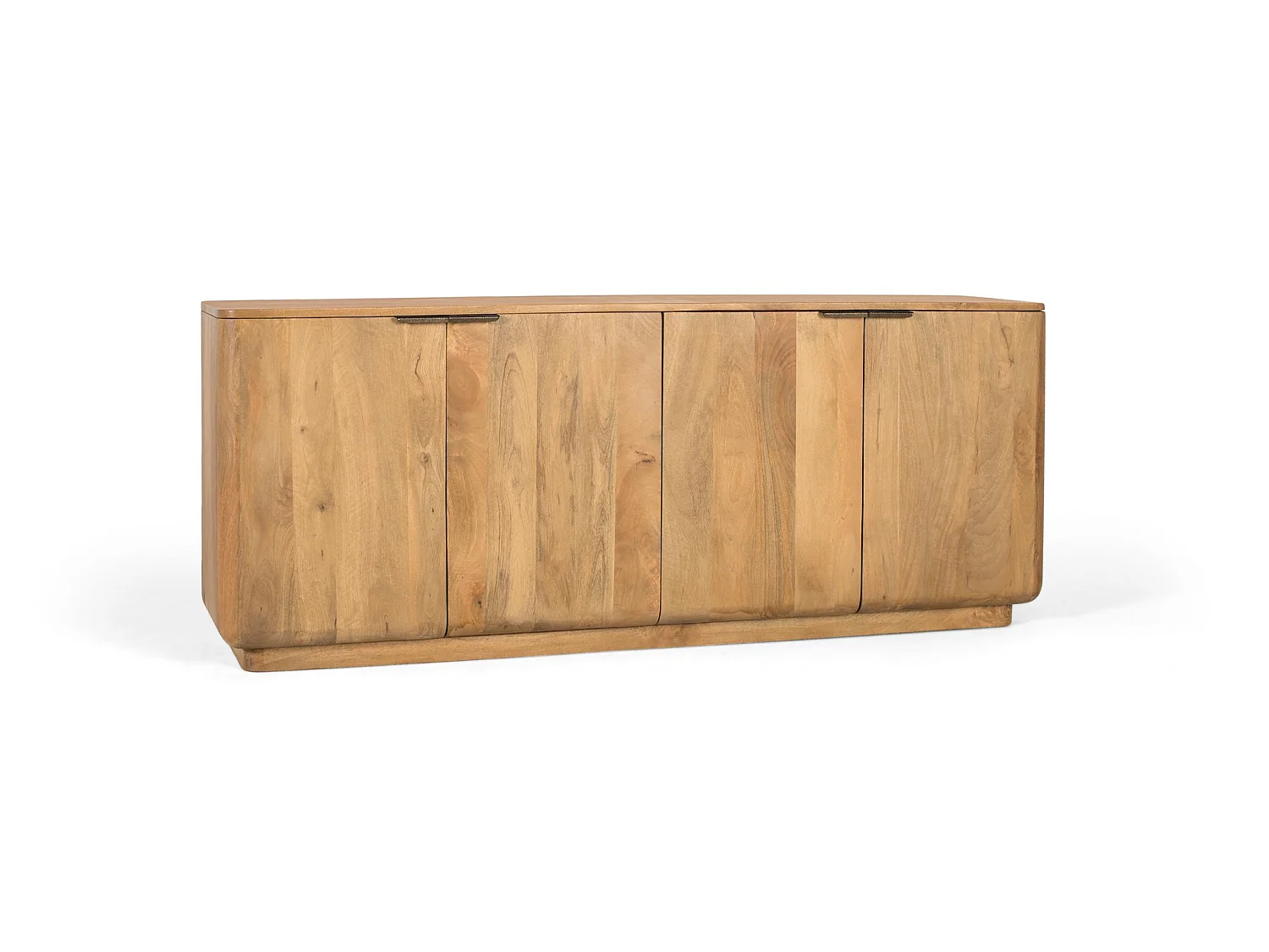 Dressoir van mangohout, rustieke moderne stijl - 70x175x45
