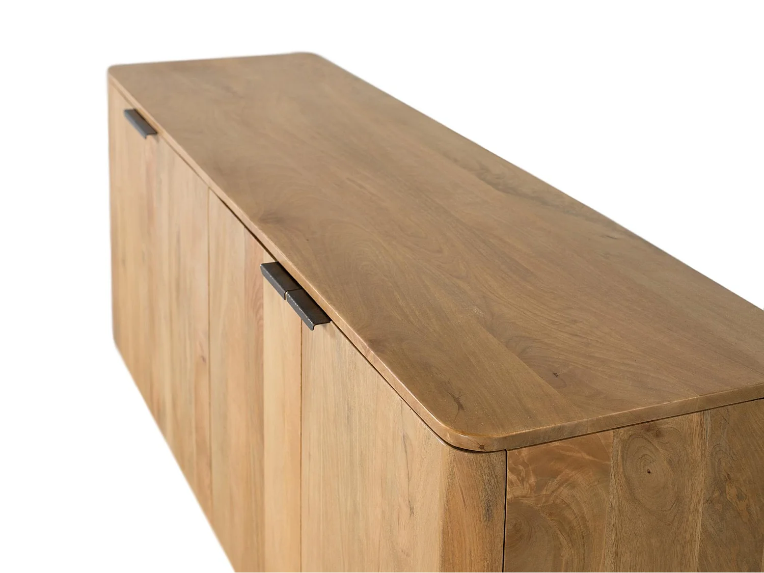 Dressoir van mangohout, rustieke moderne stijl - 70x175x45