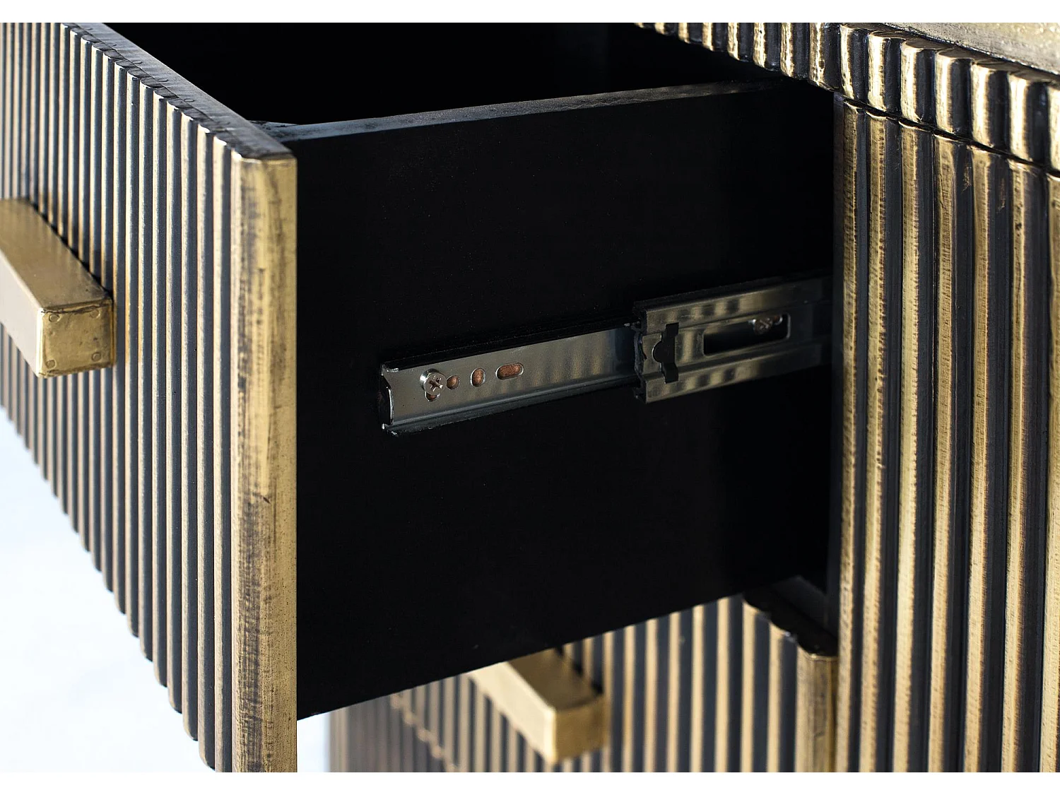 Buffet en manguier et bronze 150cm