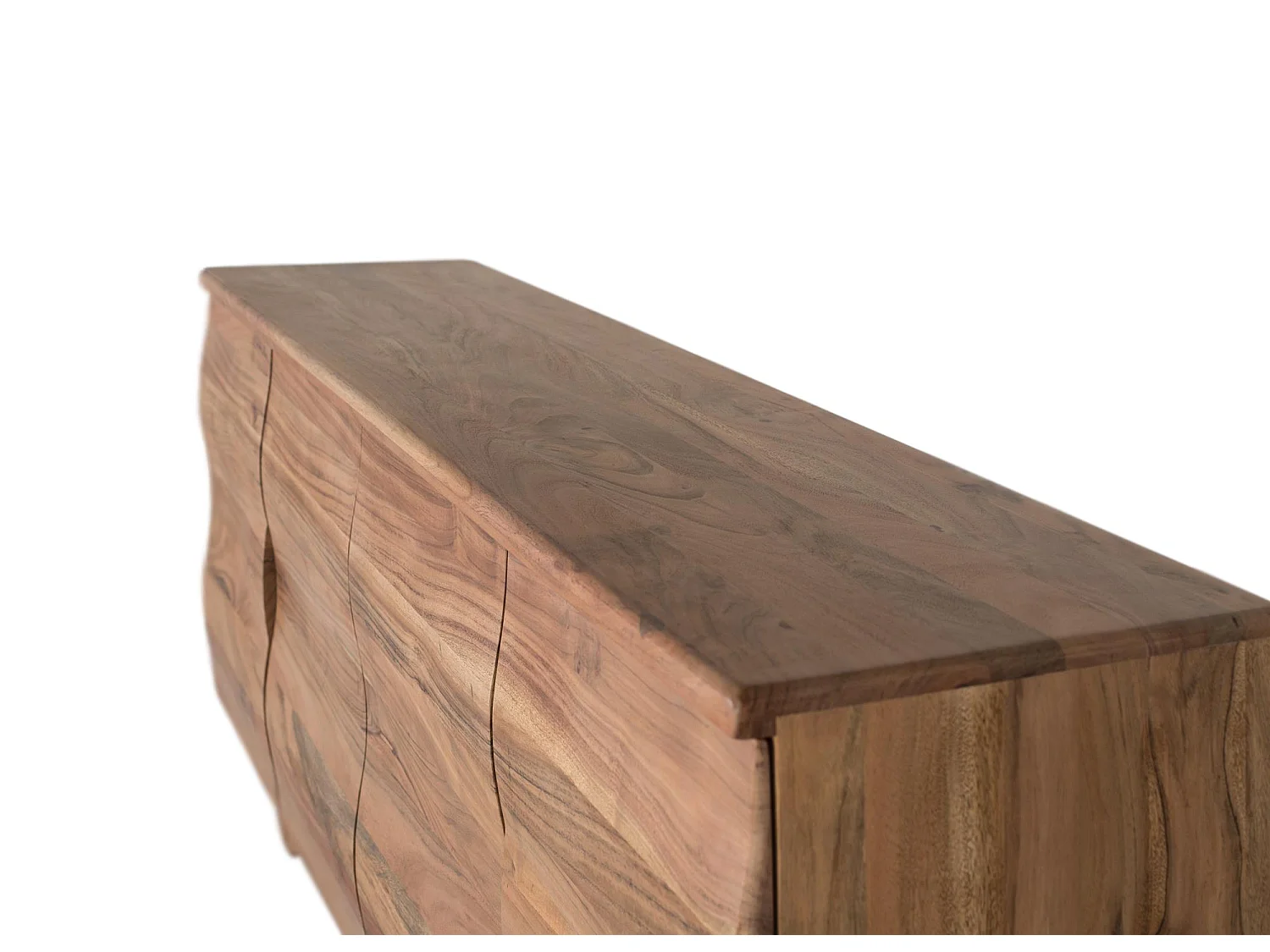 Buffet fabriqué à la main en bois d'acacia 170cm