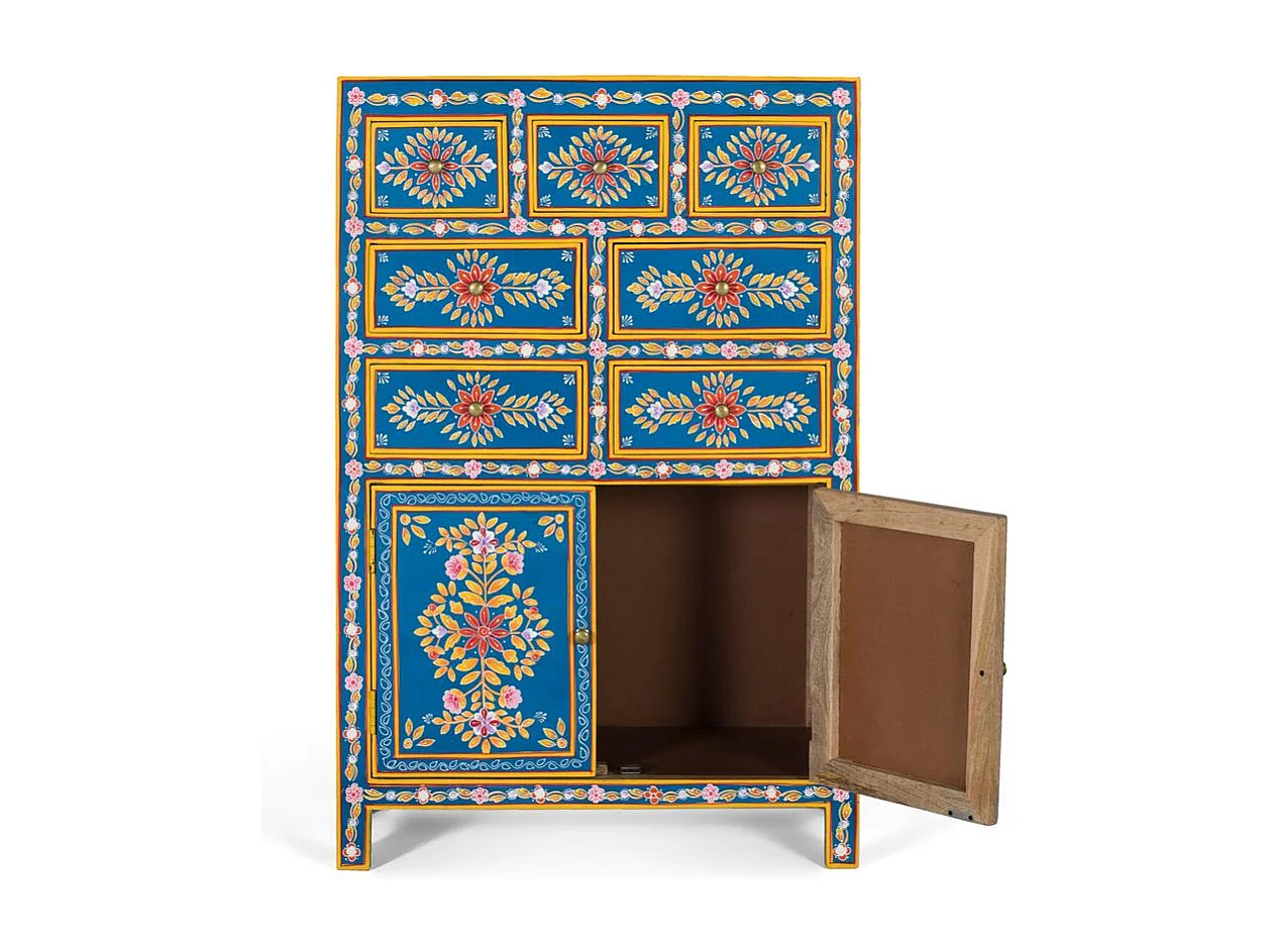 Handgefertigtes Sideboard aus Mangoholz 122 cm