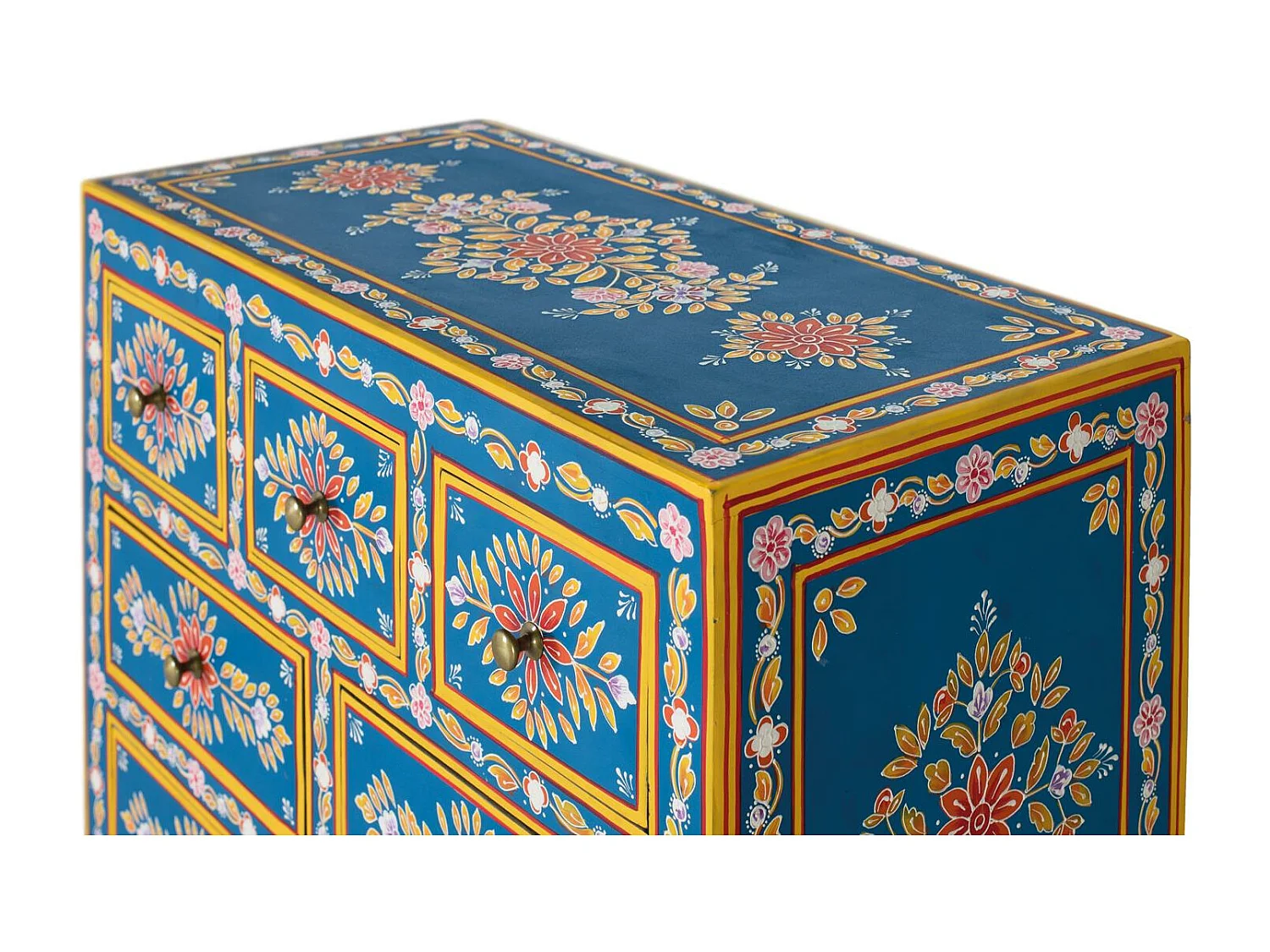 Handgefertigtes Sideboard aus Mangoholz 122 cm