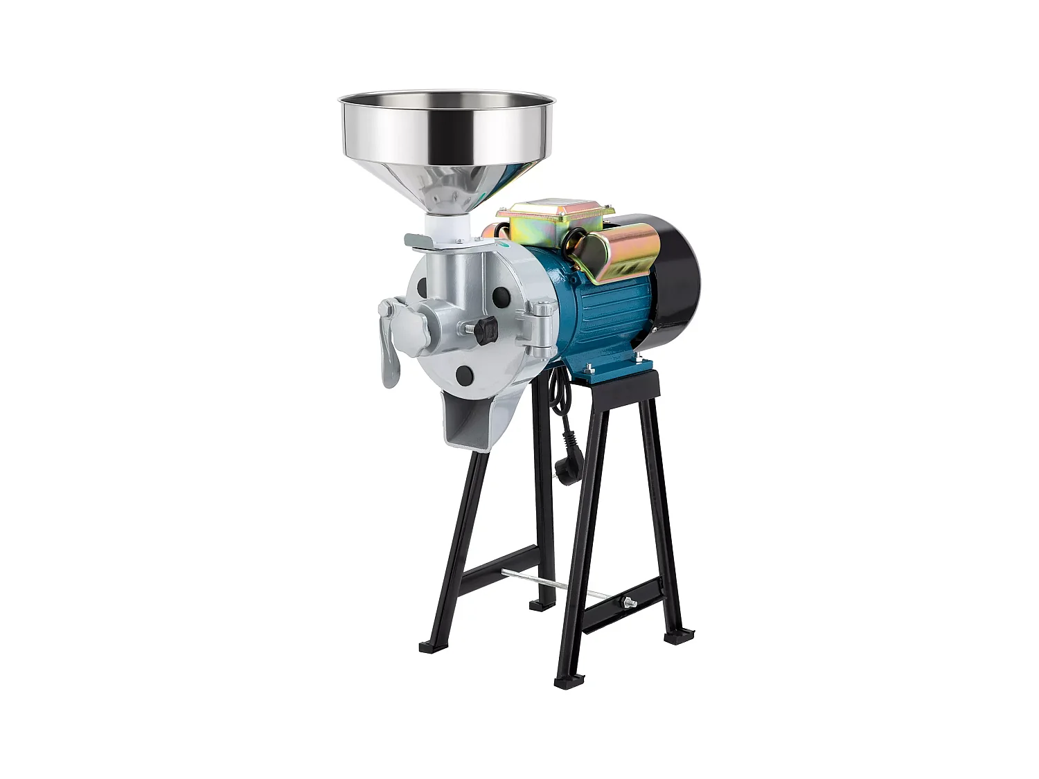 2200w Moulin à farine sec et humide 2 en 1, 50x26x70cm, pour céréales, paille - EU plug