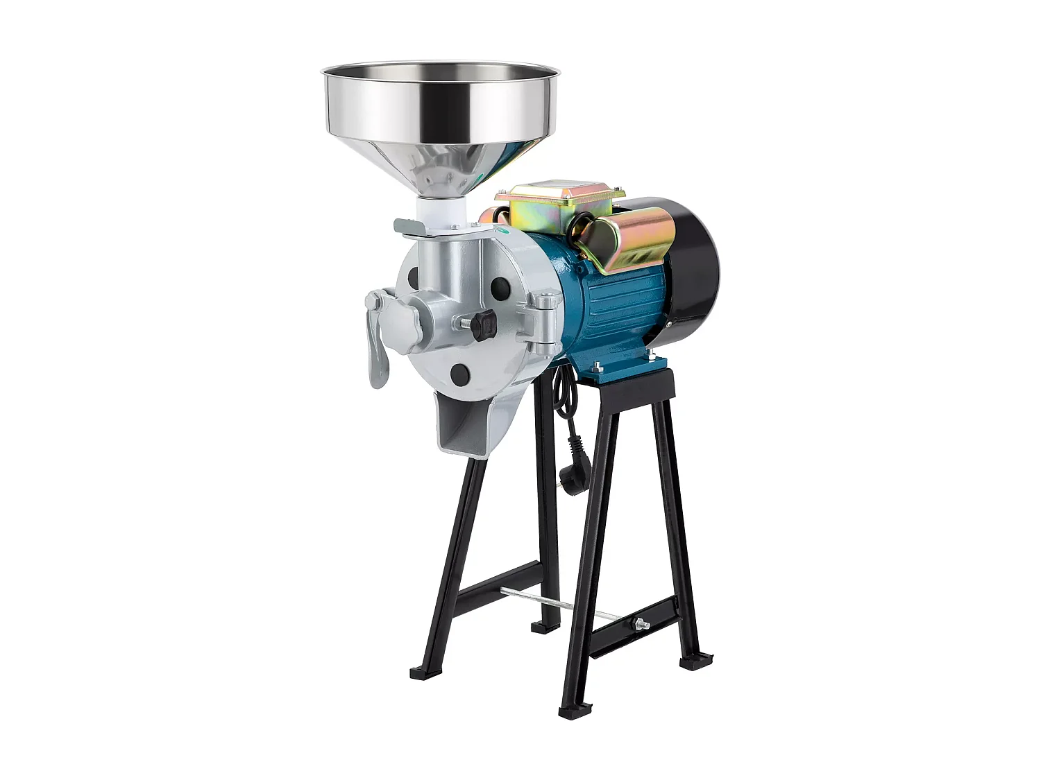 2200w Moulin à farine sec et humide 2 en 1, 50x26x70cm, pour céréales, paille - EU plug