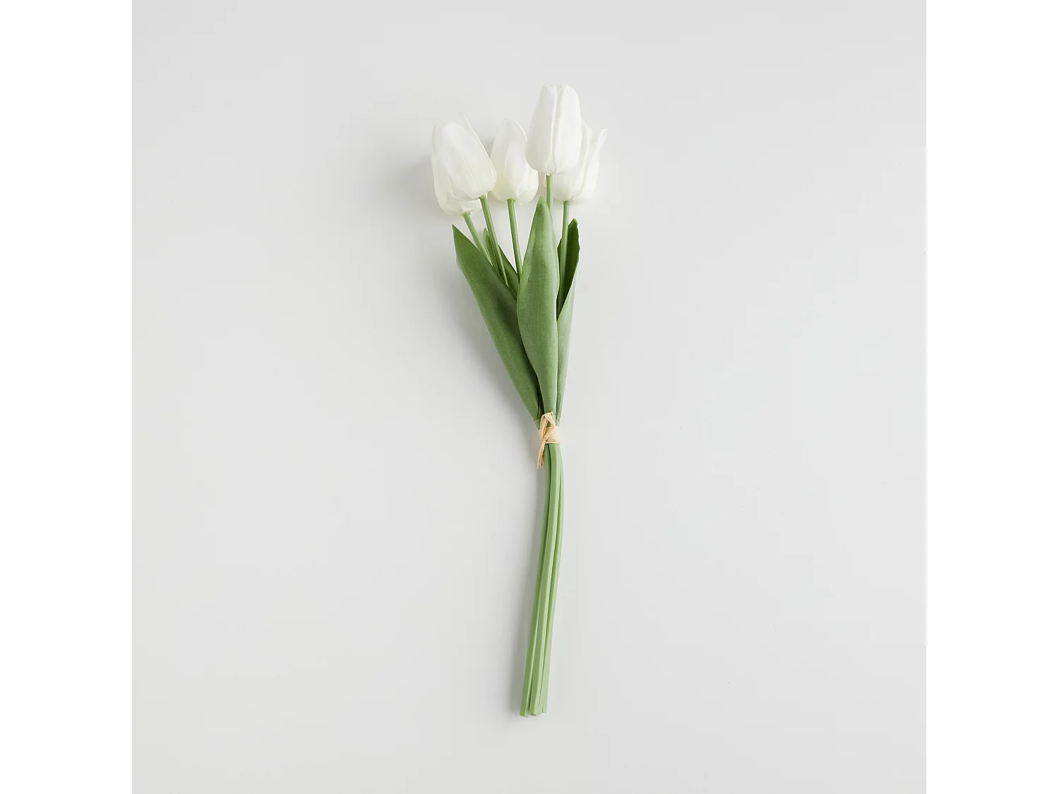 Blumenstrauß Tulipano mittelweiß 7 x 14 x 45