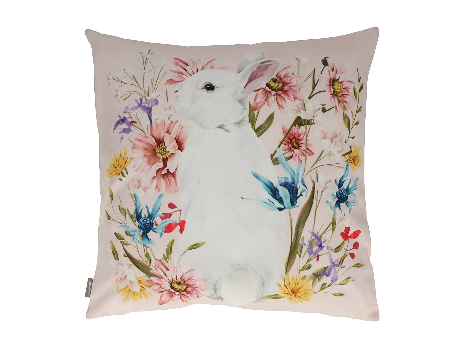 Kissenbezug Sirsobunny mittelrosa 45 x 45 cm