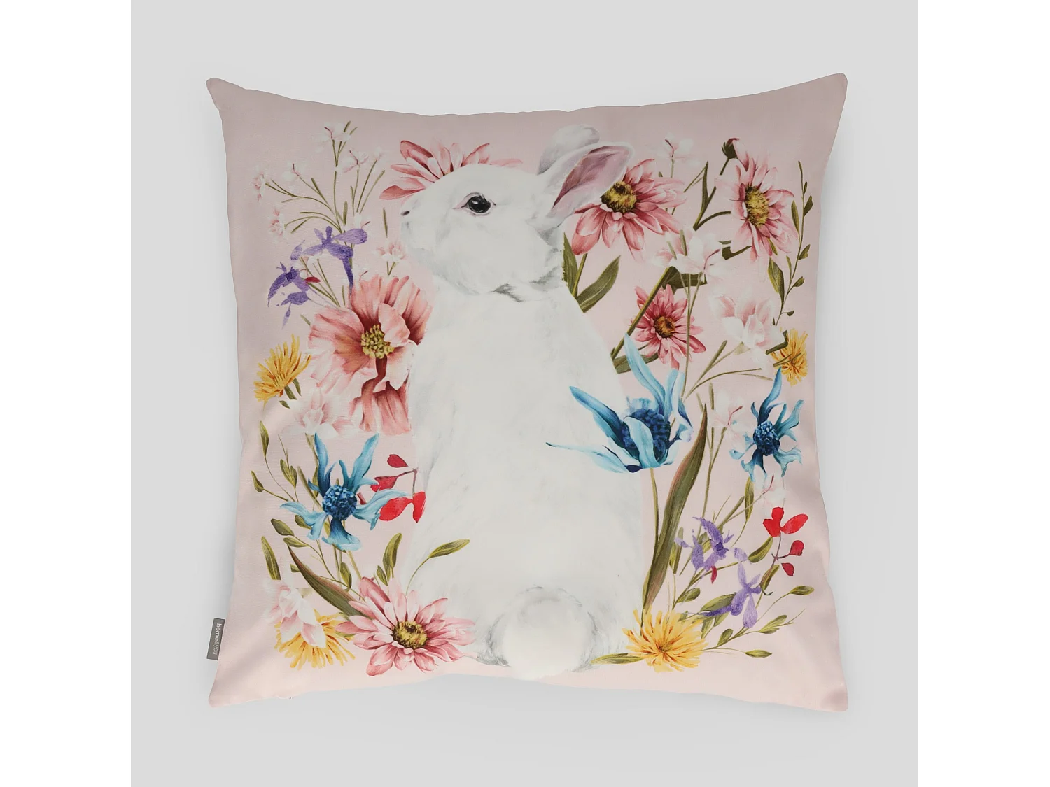 Kissenbezug Sirsobunny mittelrosa 45 x 45 cm