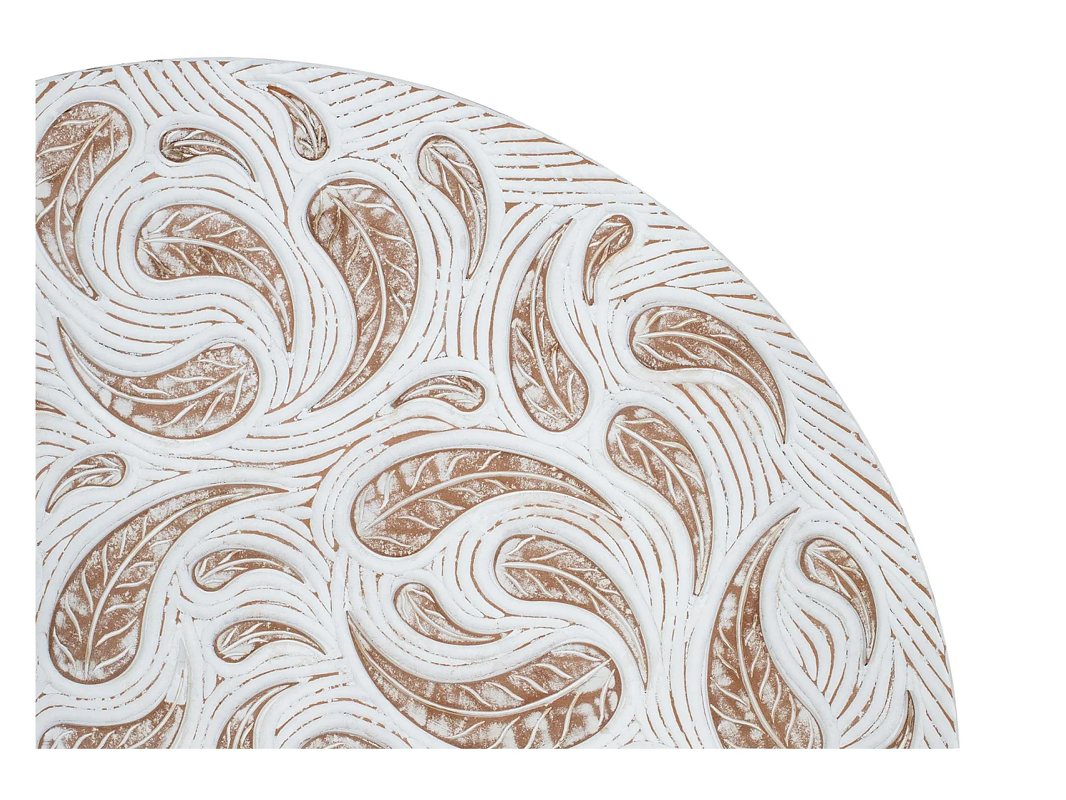 Panneau MDF blanc décapé