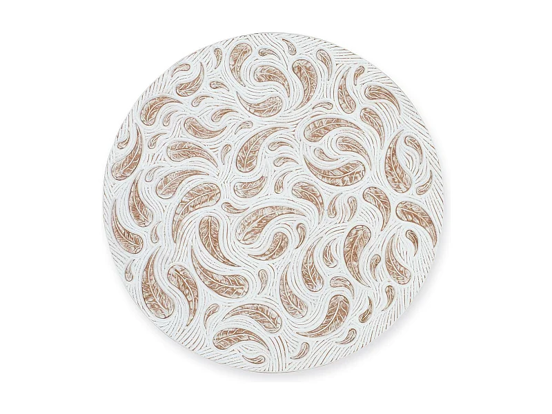 Panneau MDF blanc décapé