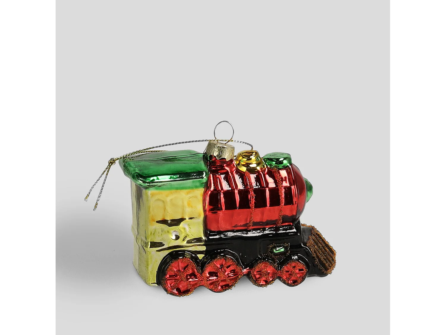 Glaskugel Traino mittelrot 9x10.5x5.5