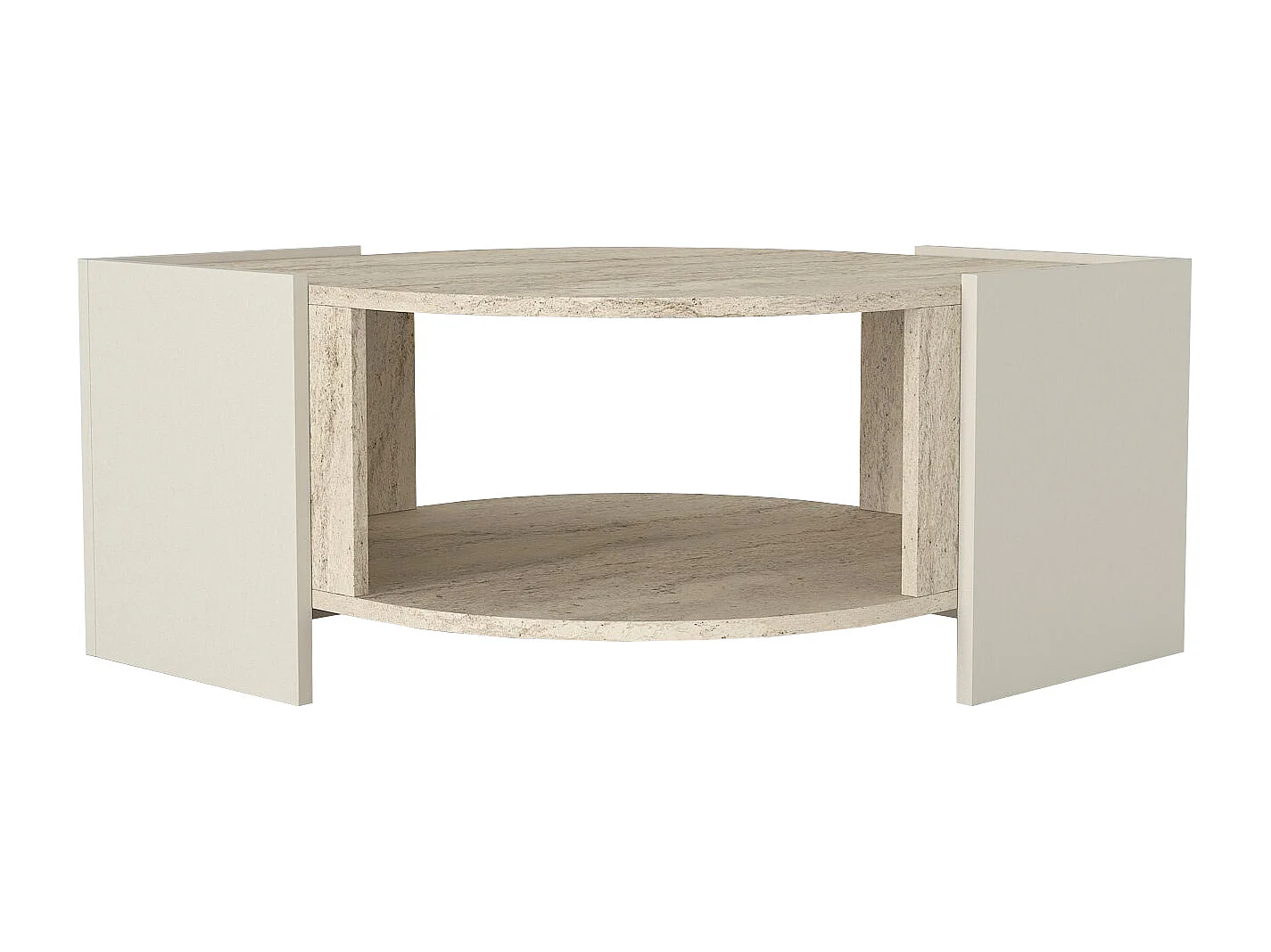 Couchtisch Marbel Beige Granit Optik