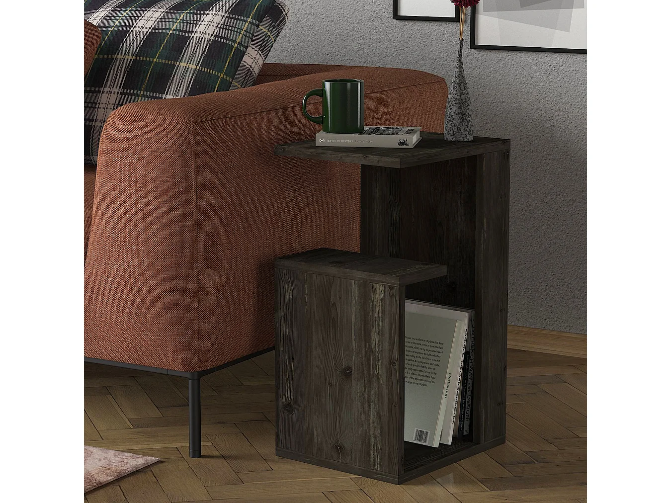 Beistelltisch Sister Rebab Walnuss