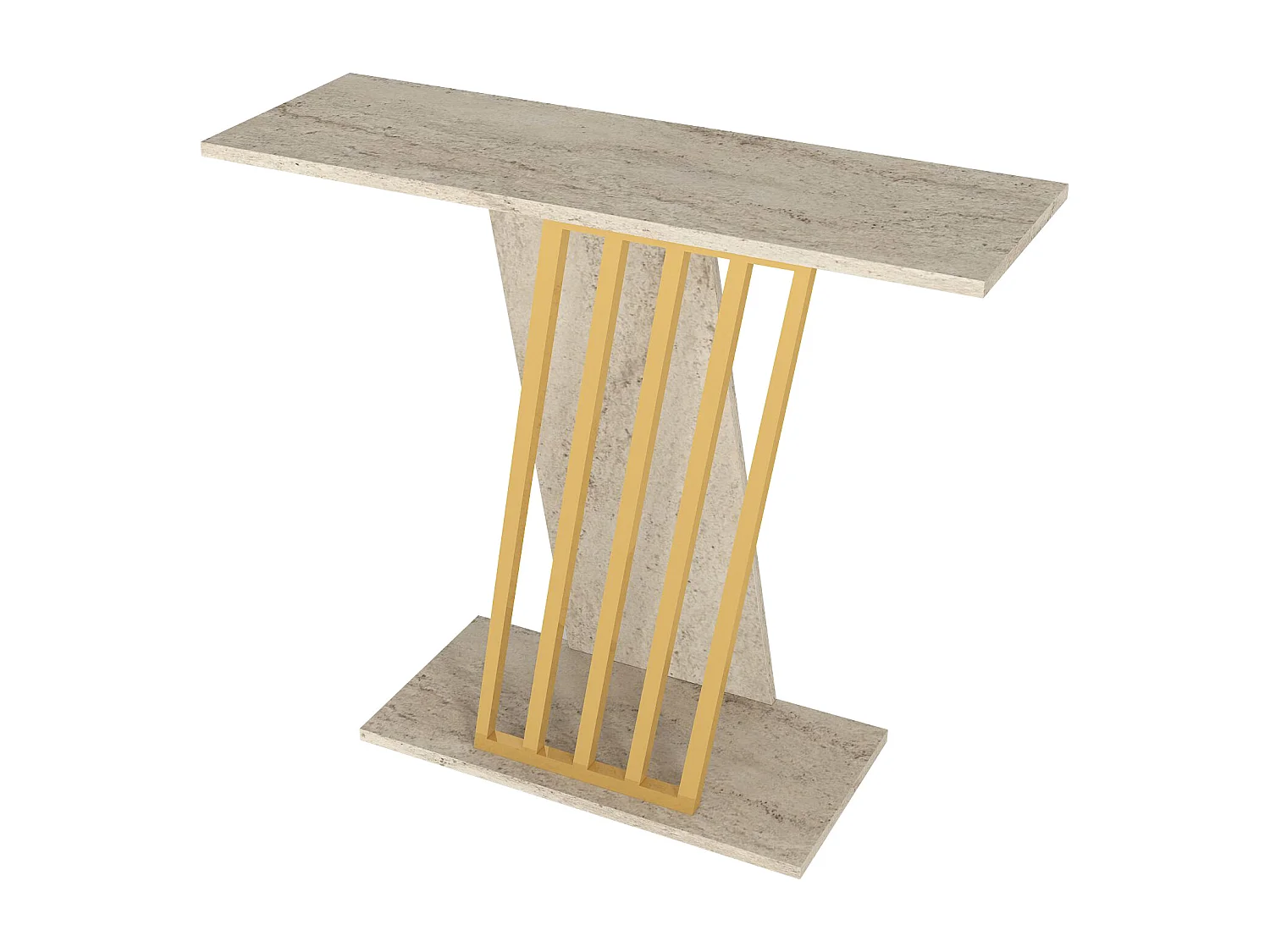 Konsolentisch Gravity Beige Granit Optik