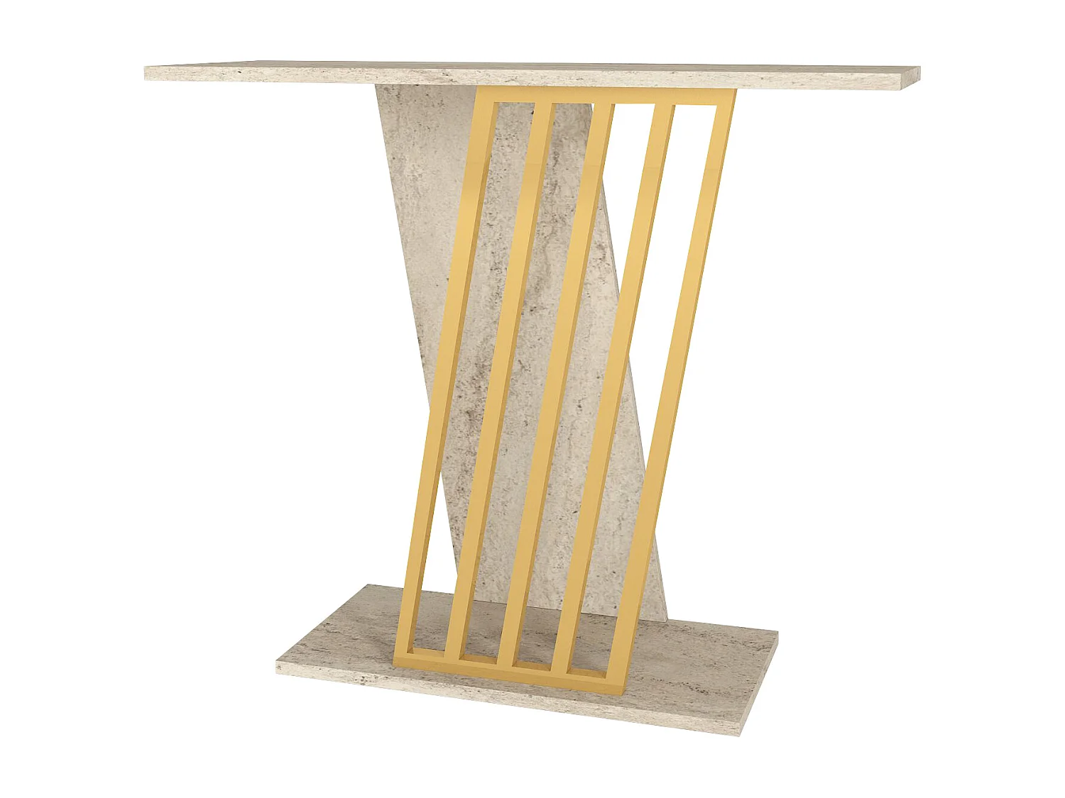 Konsolentisch Gravity Beige Granit Optik