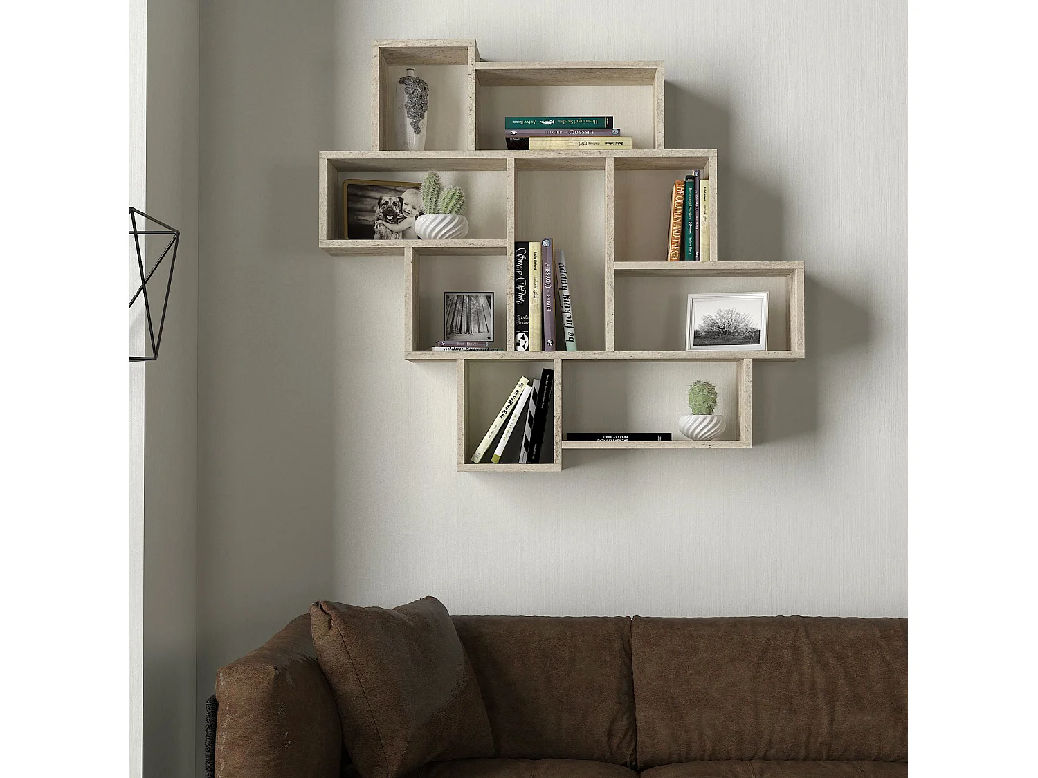 Wandregal Parola Beige Granit Optik