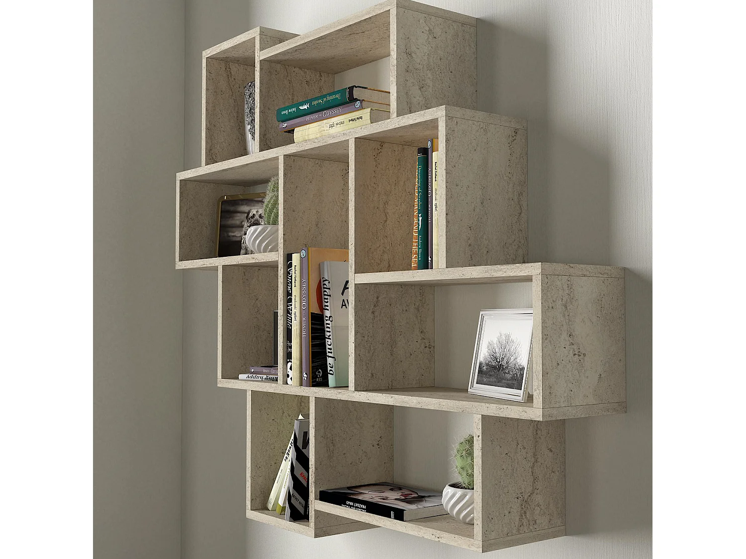 Wandregal Parola Beige Granit Optik