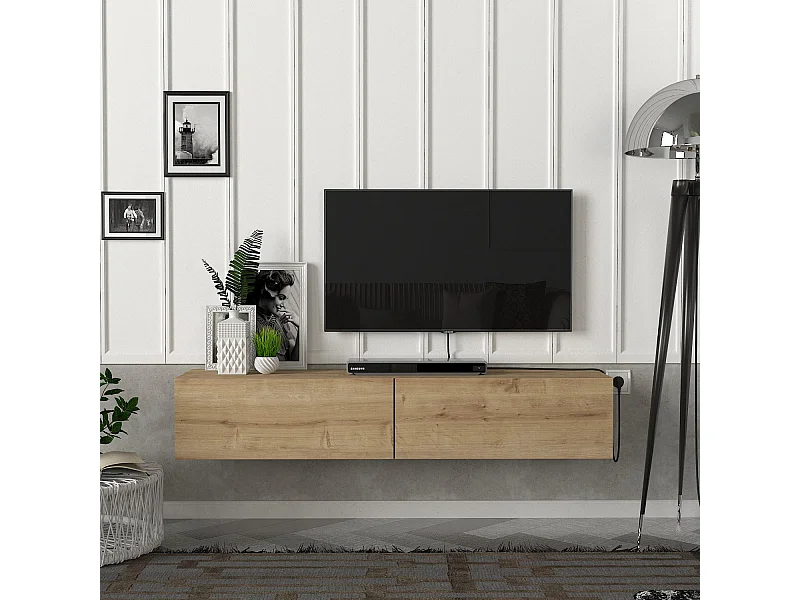 TV Lowboard Hängend Aristo Saphir