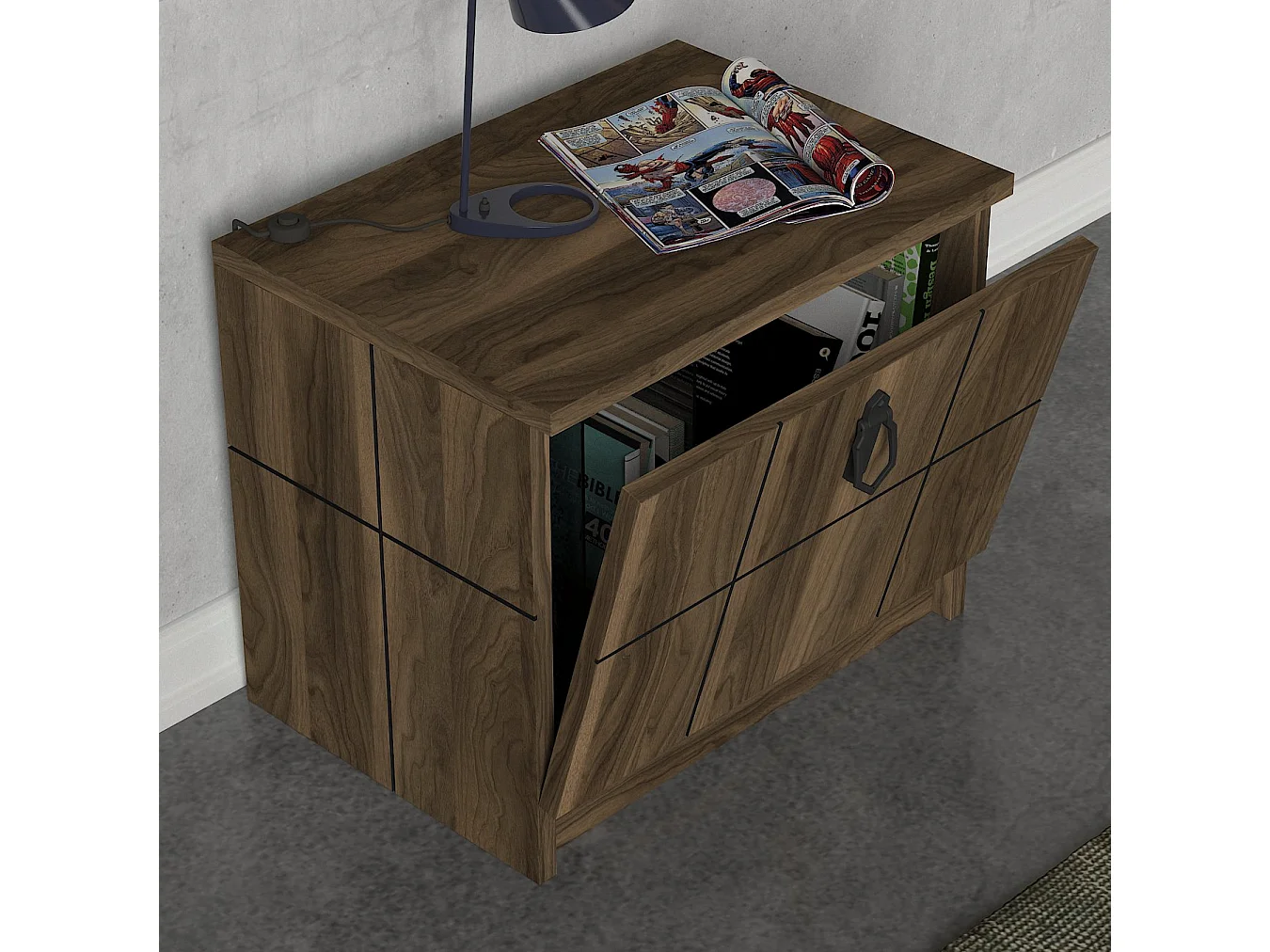 Kommode Lost Walnuss