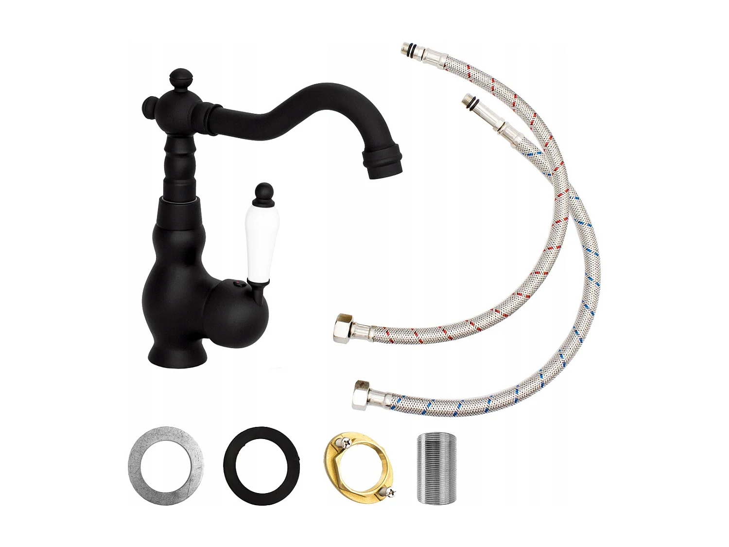 RETRO VI NOIR MITIGEUR DE LAVABO HAUTE PRESSION