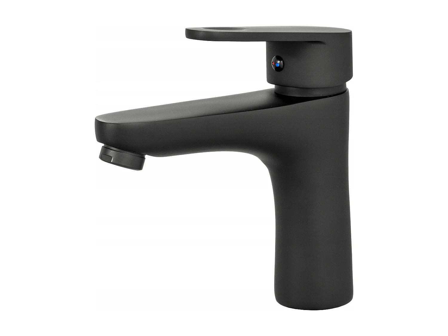 COBI BLACK BASIN MIXER SQUARE TAP