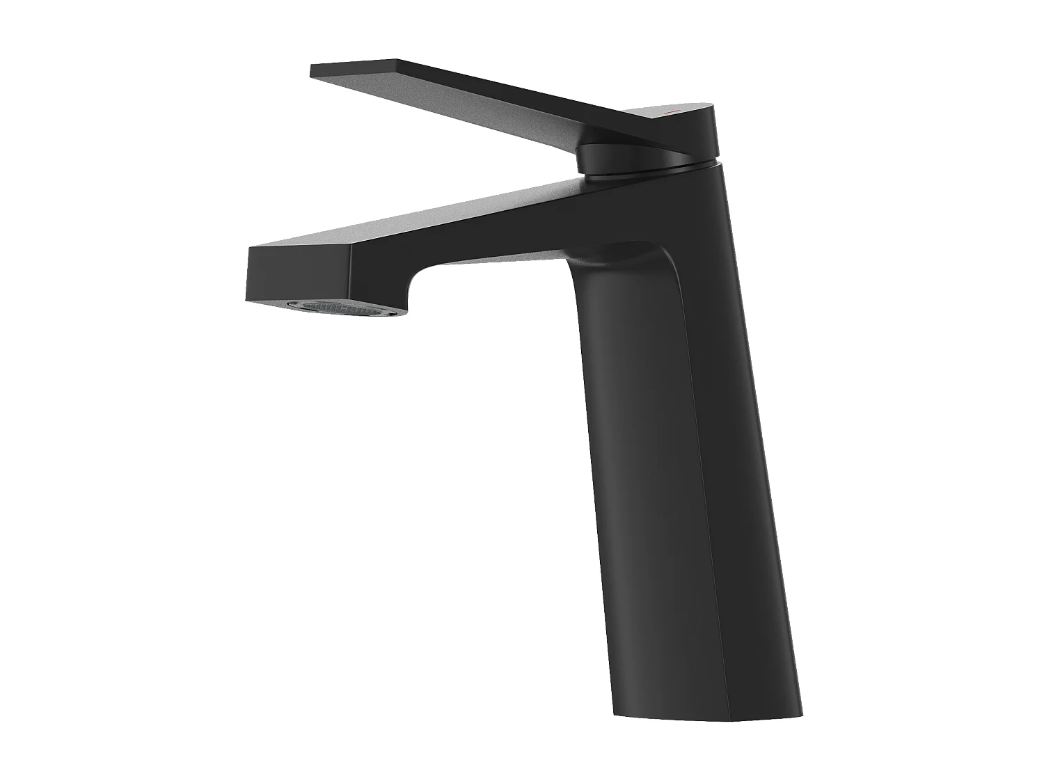 MITIGEUR DE LAVABO NOIR SALLE DE BAIN BASSE LAITON ROBINET MODERNE SELVA