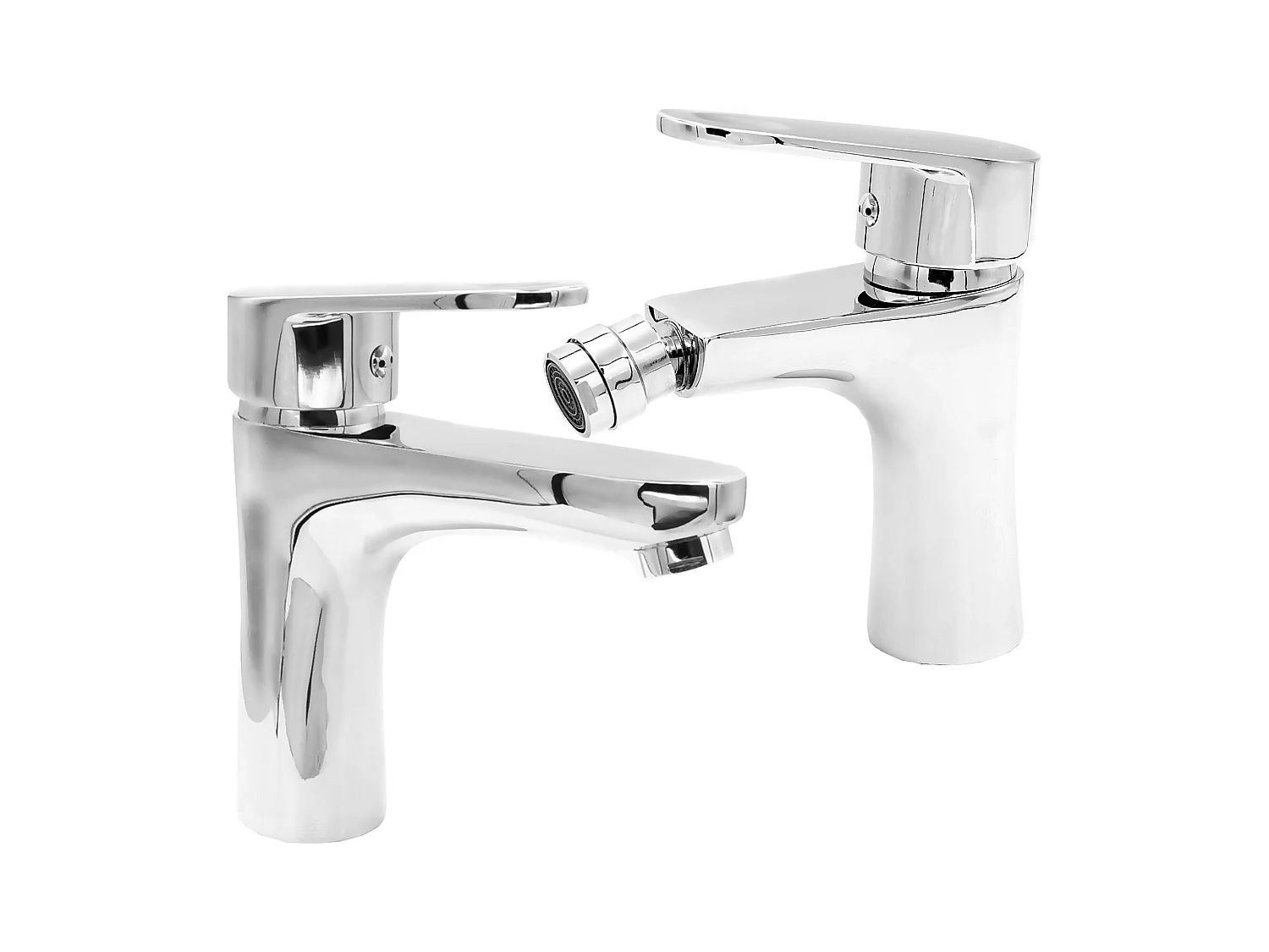 LAVABO MITIGEUR BIDET SET CHROME COBI