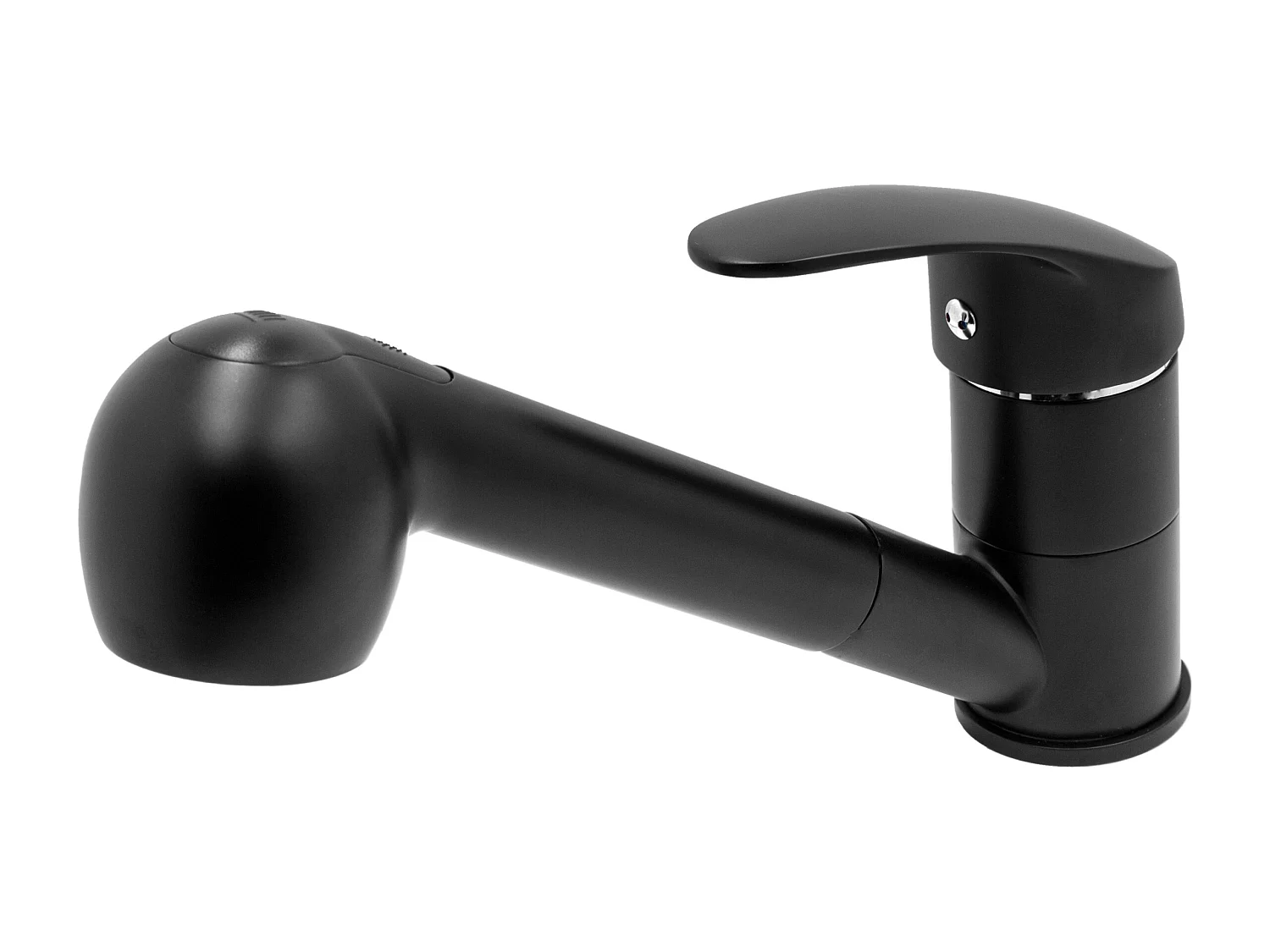 MIXEUR DE CUISINE MANUEL NOIR AVEC DOUCHETTE EXTRACTIBLE