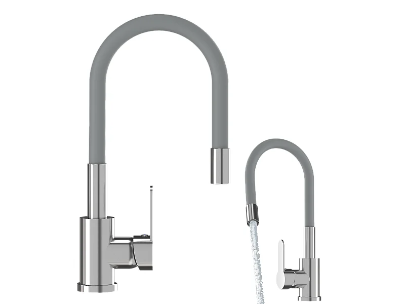 Melangeur de cuisine gris bec flexible grado 85111872