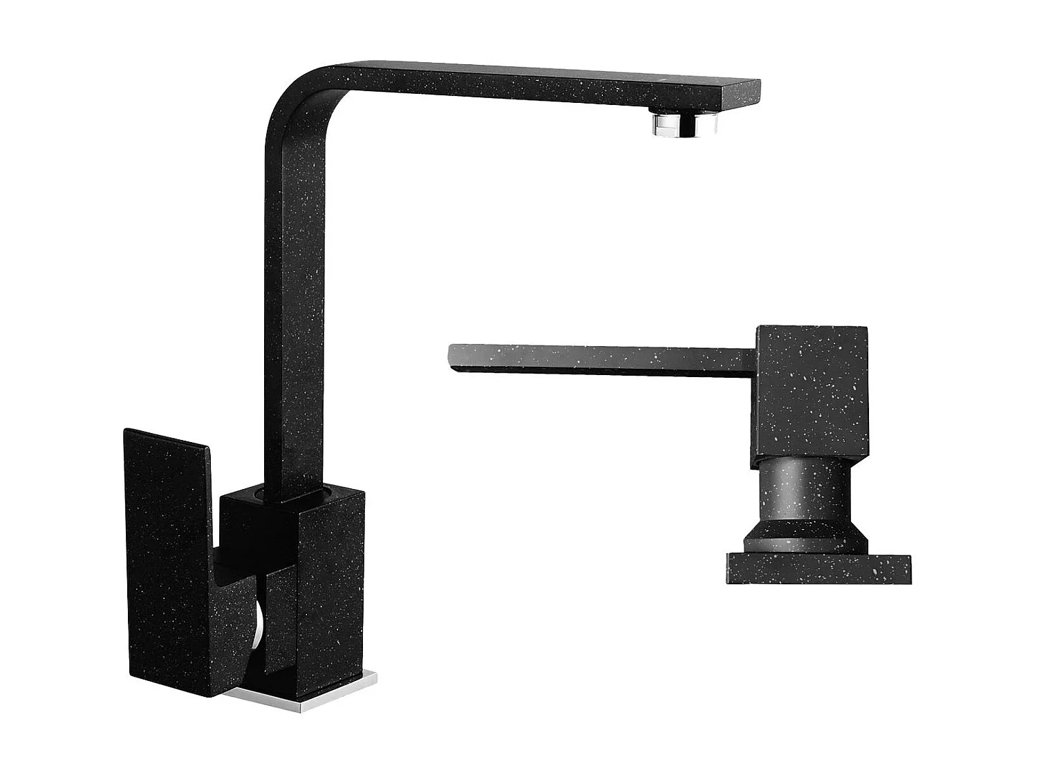 ÉVIER DE CUISINE EN GRANIT/MÉLANGEUR LAVE-VAISSELLE + DISTRIBUTEUR