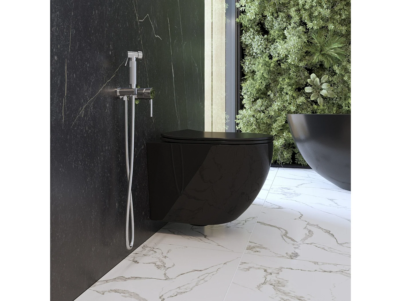 BIDETTA MITIGEUR DE SALLE DE BAIN À ENCASTRER LAITON BIDETTA DOUCHE KIVO CHROME