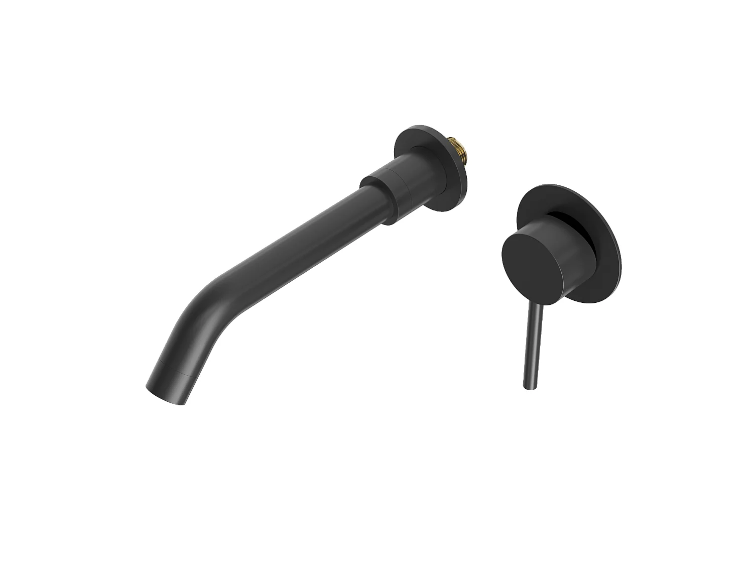 MITIGEUR DE LAVABO POUR INSTALLATION ENCASTRÉE ROBINET EN LAITON KIVO NOIR