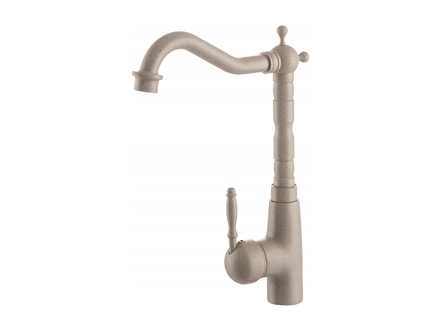 RETRO Robinet de cuisine beige évier en granit KRAN