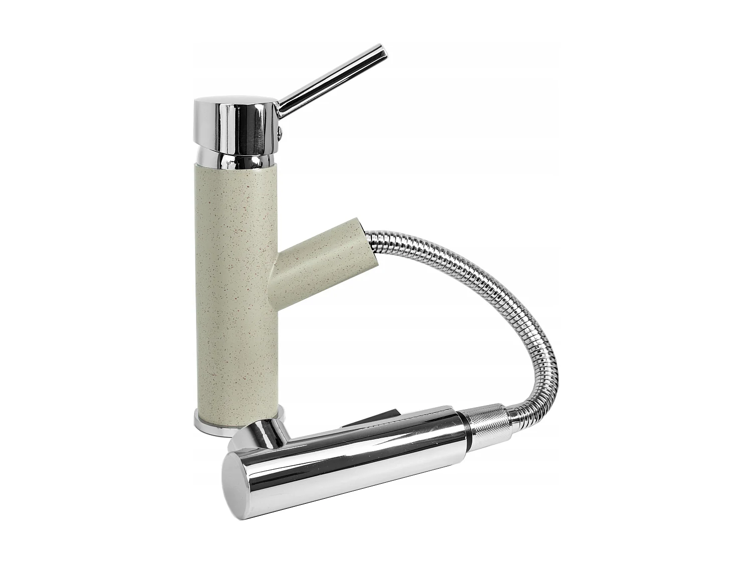 MÉLANGEUR DE CUISINE BEIGE POUR ÉVIER CADO