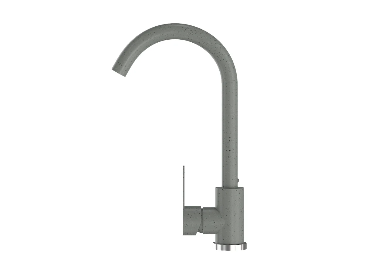 Melangeur de cuisine gris pour evier robinet prestige 85111892