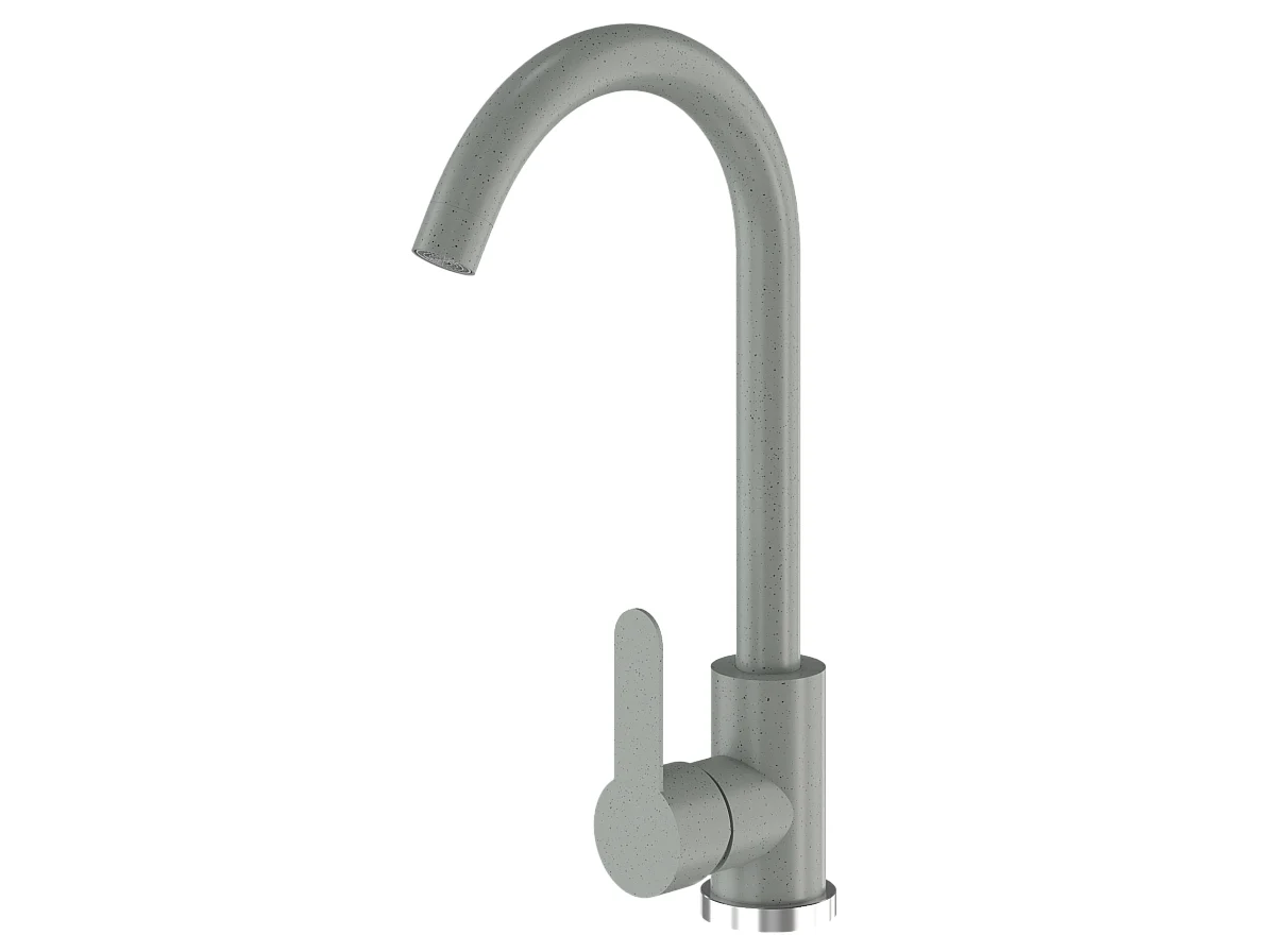 Melangeur de cuisine gris pour evier robinet prestige 85111892