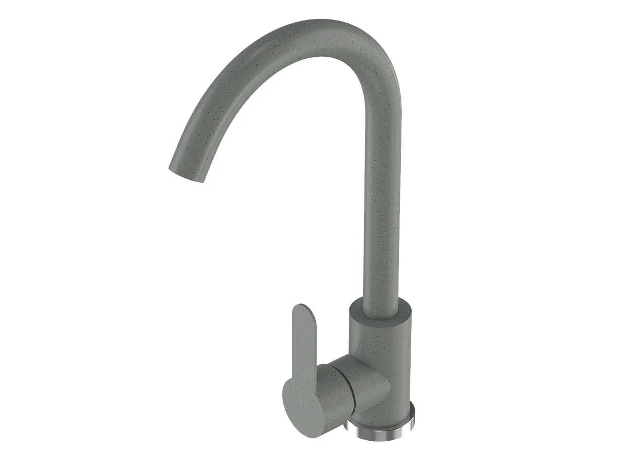 Melangeur de cuisine gris pour evier robinet prestige 85111892